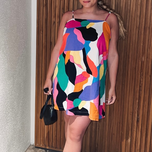 Multi Color Mini Dress - Picture 2 of 2